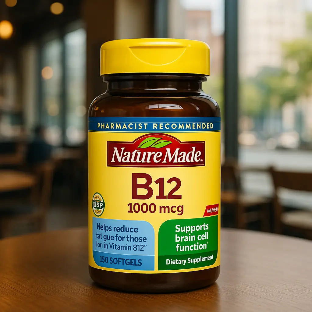 Vitamina B12 Nature Made 1000MCG 150 Capsulas Blandas
