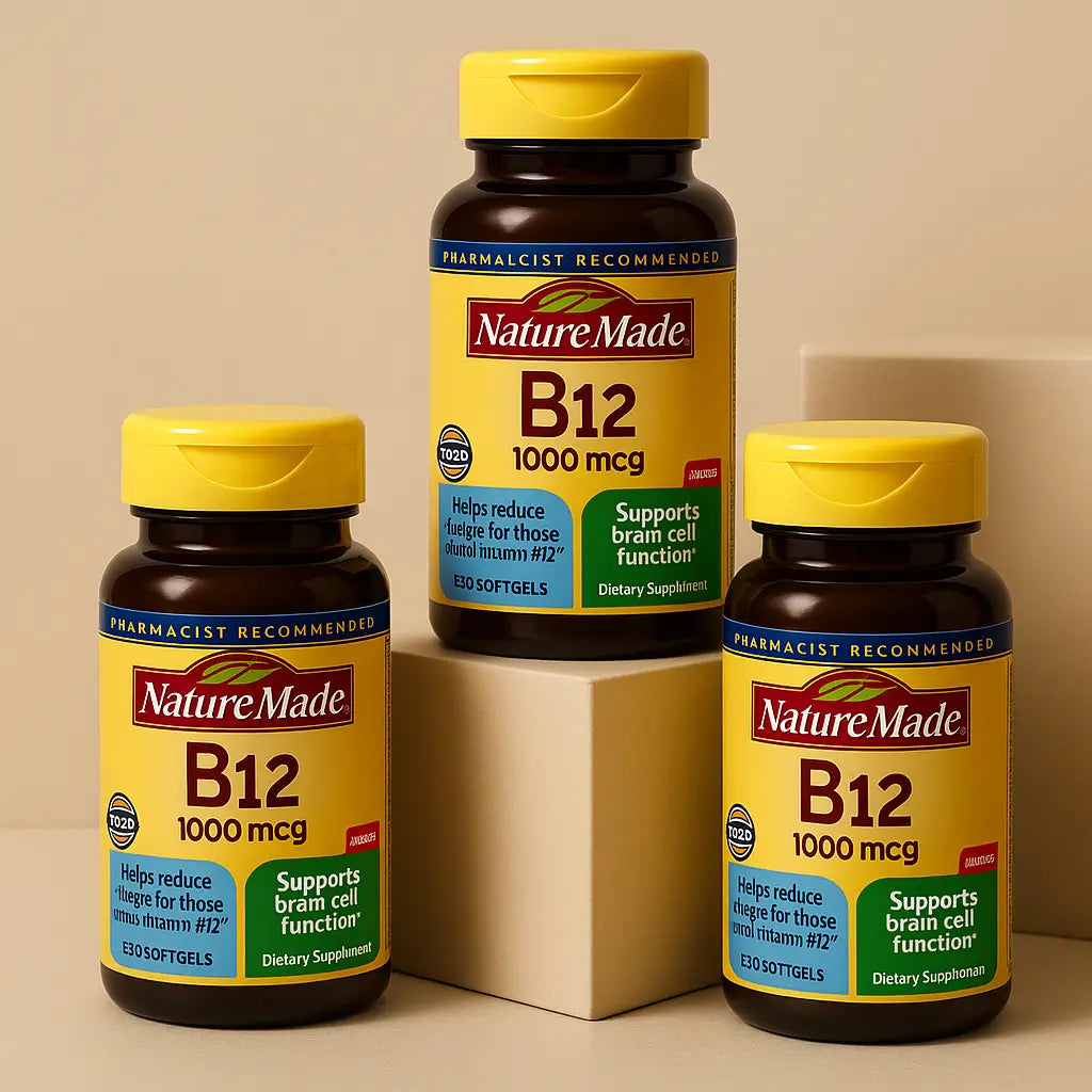 Vitamina B12 Nature Made 1000MCG 150 Capsulas Blandas