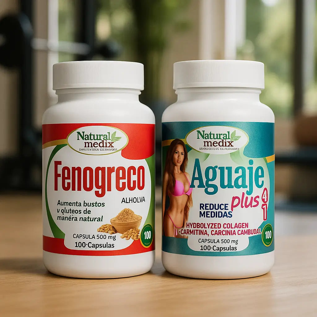 Fenogreco 100 caps + Aguaje Plus 100 caps