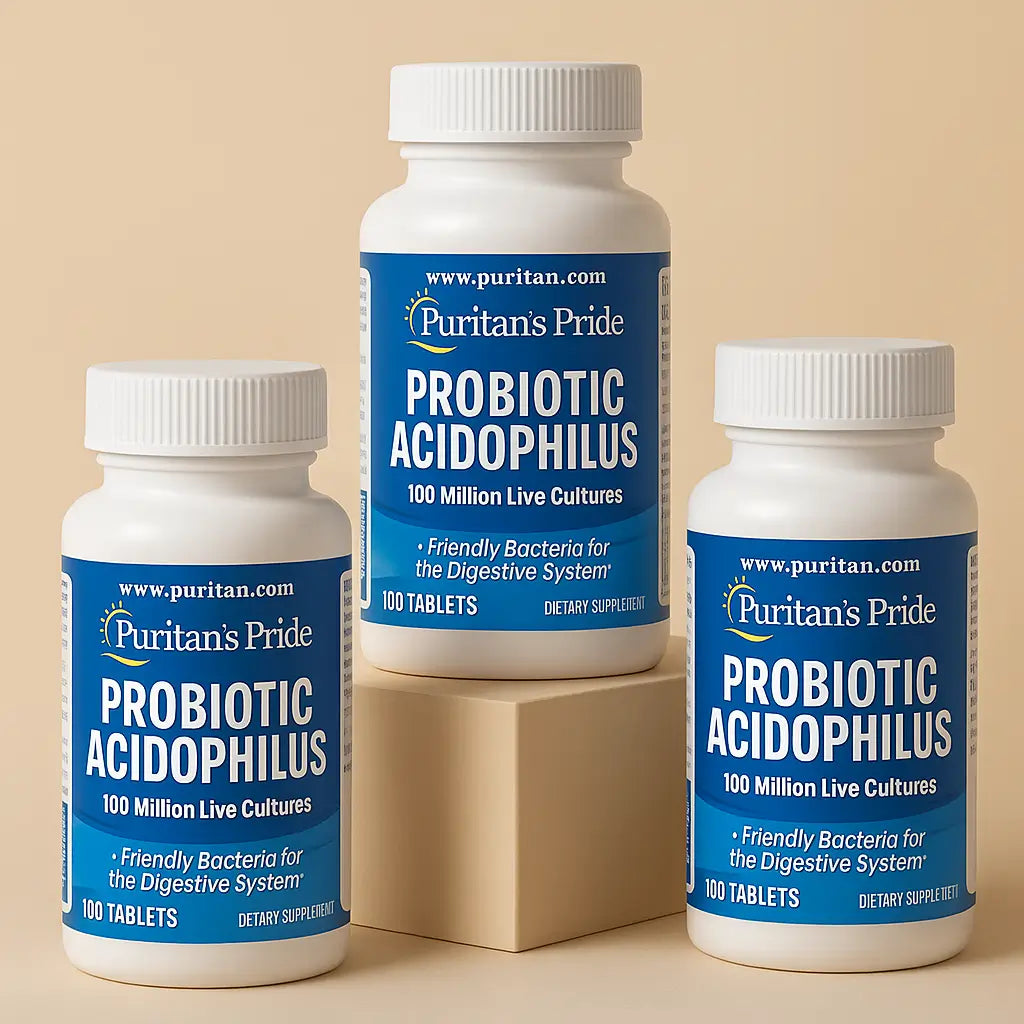 Probioticos Puritans Pride 100 Millones 100 Capsulas