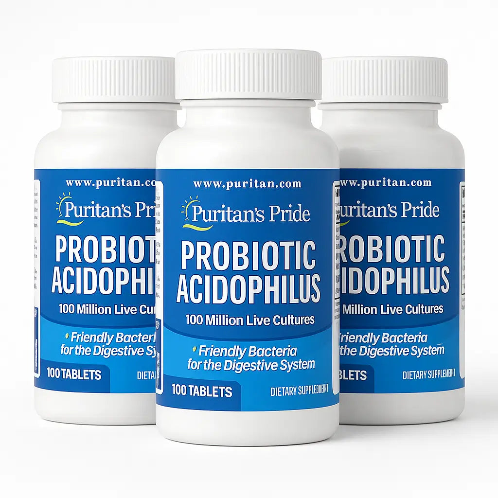 Probioticos Puritans Pride 100 Millones 100 Capsulas