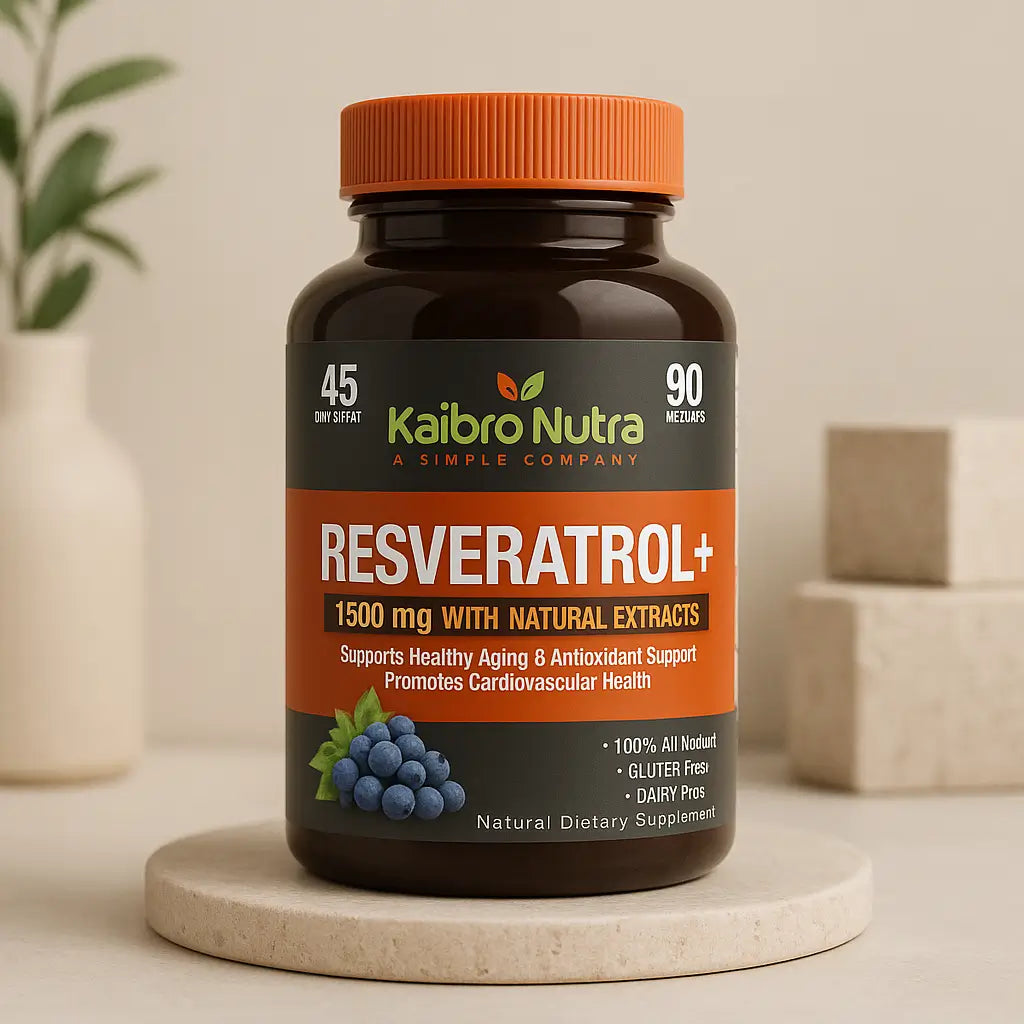 Resveratrol Kaibro Nutra 1500 MG 90 Capsulas