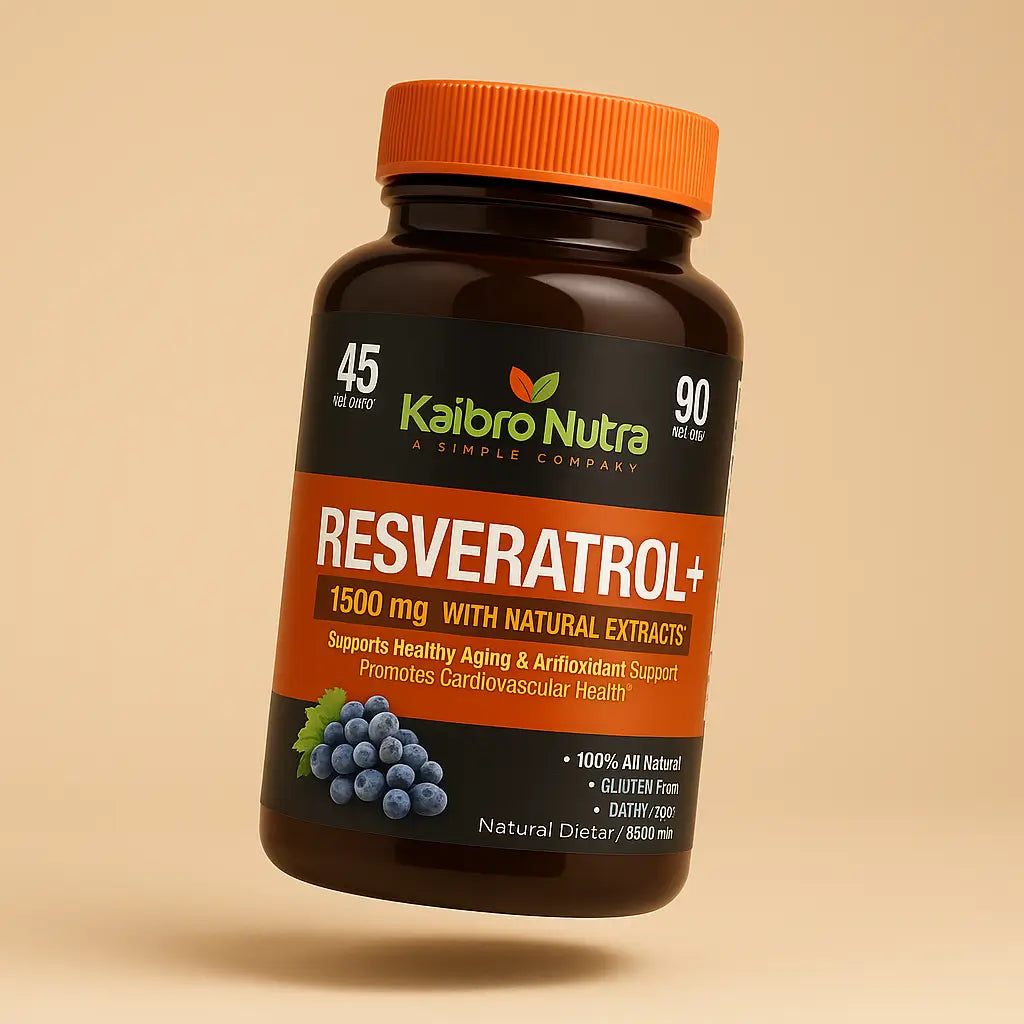 Resveratrol Kaibro Nutra 1500 MG 90 Capsulas