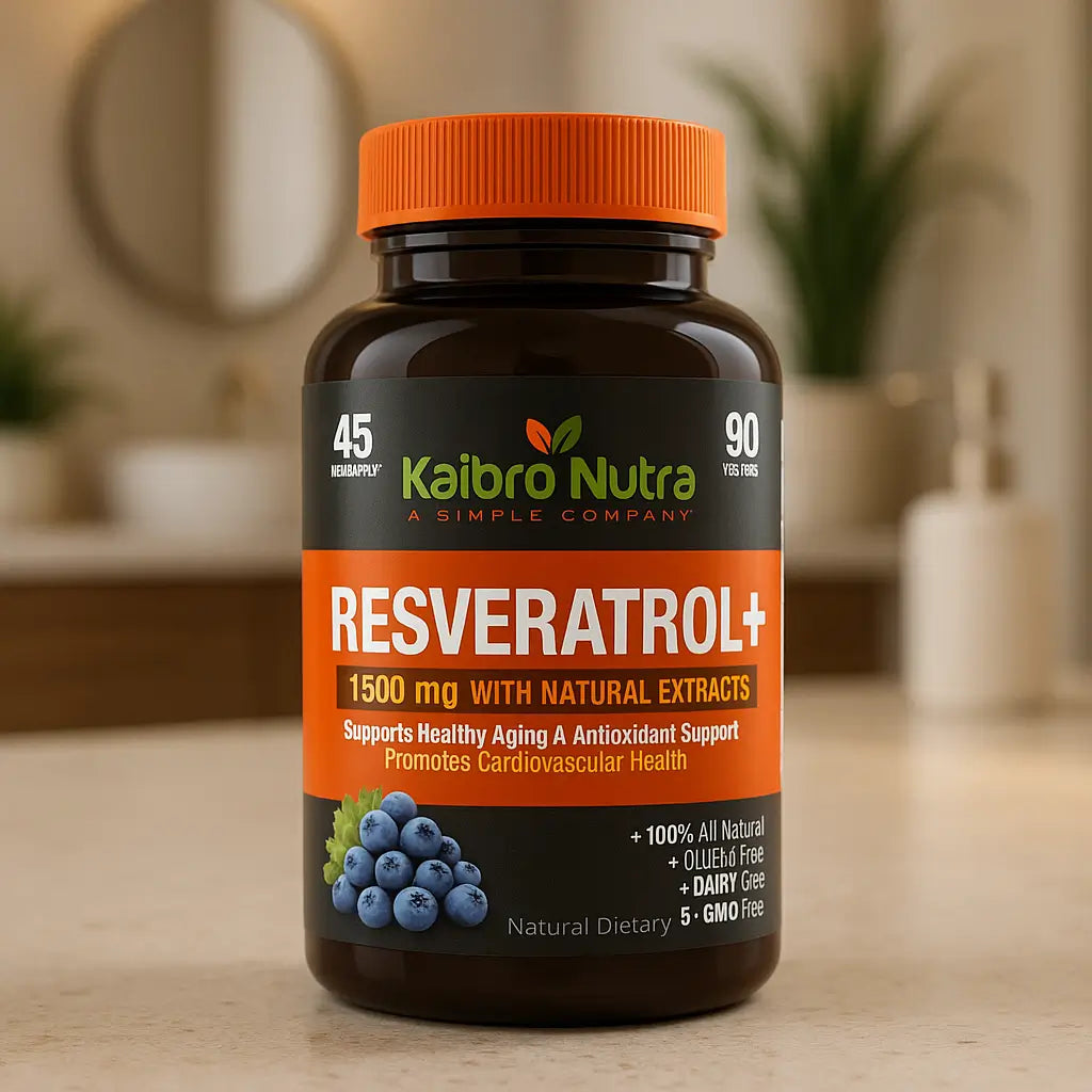 Resveratrol Kaibro Nutra 1500 MG 90 Capsulas