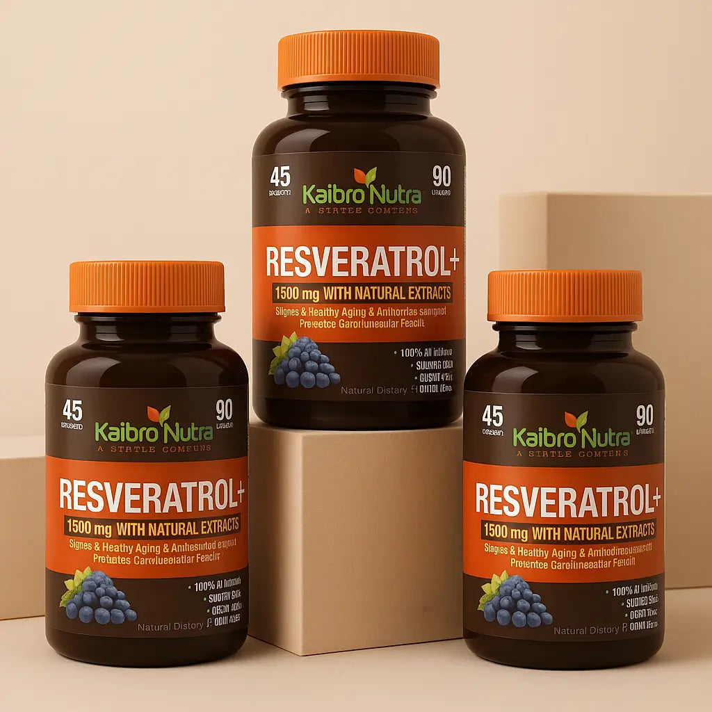 Resveratrol Kaibro Nutra 1500 MG 90 Capsulas