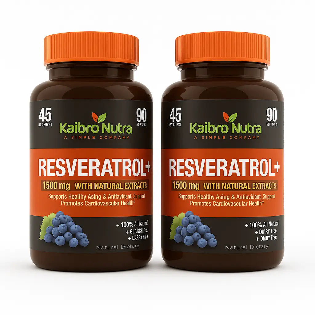Resveratrol Kaibro Nutra 1500 MG 90 Capsulas
