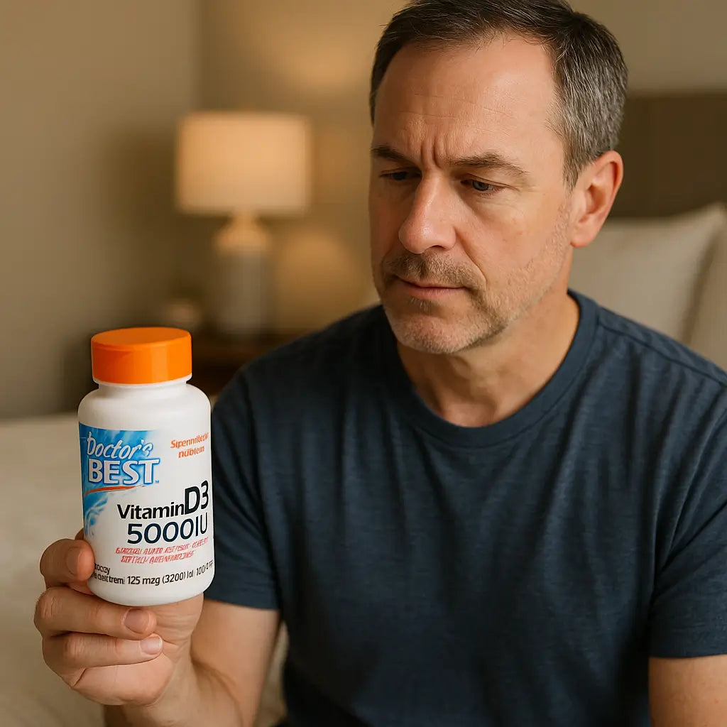 Vitamina D3 Doctor’s Best 5000IU 180 Capsulas Blandas