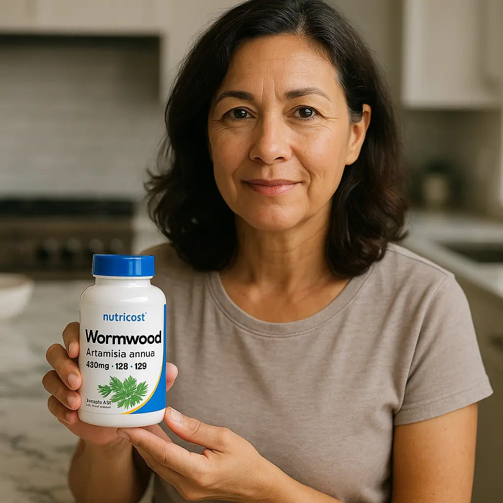 Cápsulas de Ajenjo Nutricost 450 MG 120 Capsulas