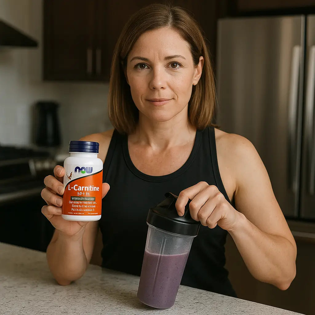 L-Carnitina Now 250MG 60 Capsulas Vegetales
