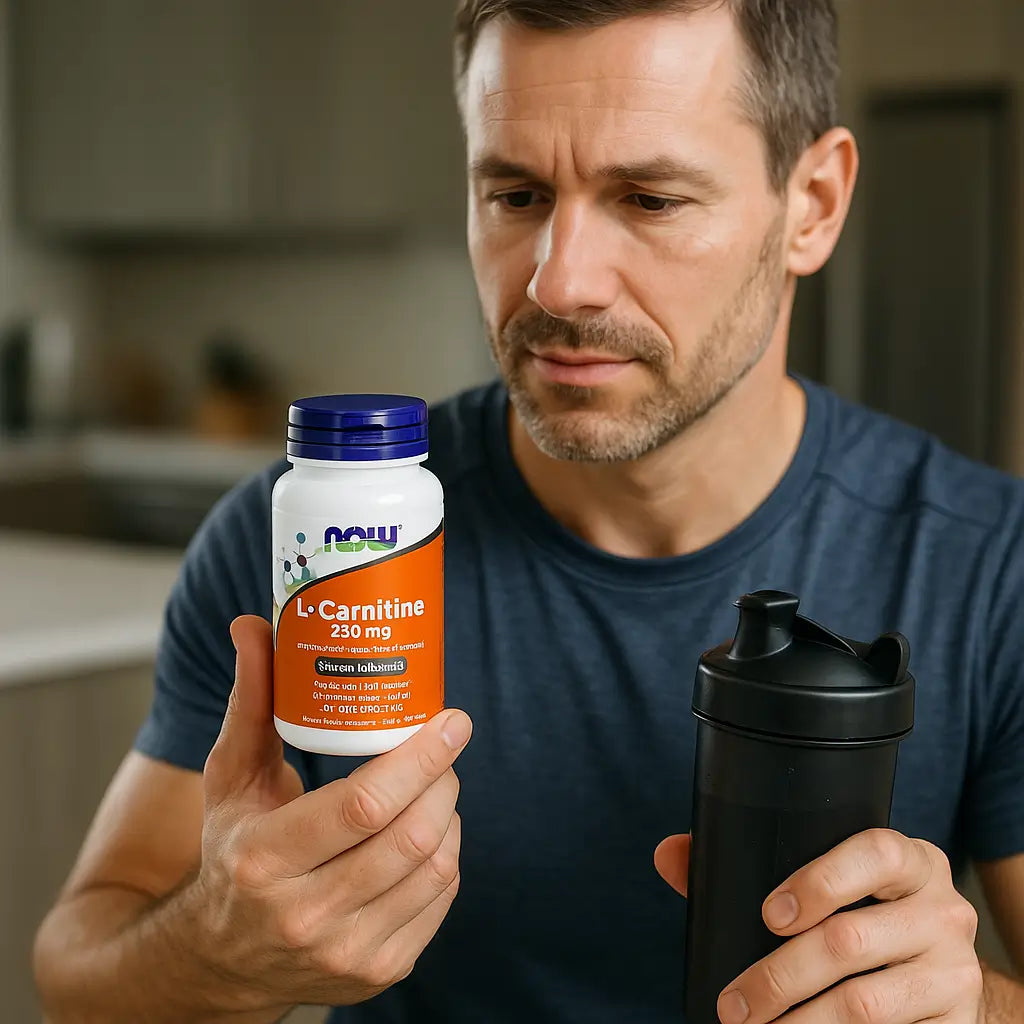 L-Carnitina Now 250MG 60 Capsulas Vegetales