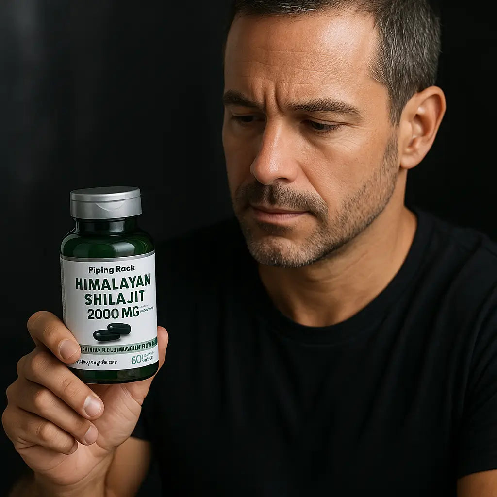 Shilajit del Himalaya Piping Rock 2000MG 90 Capsulas