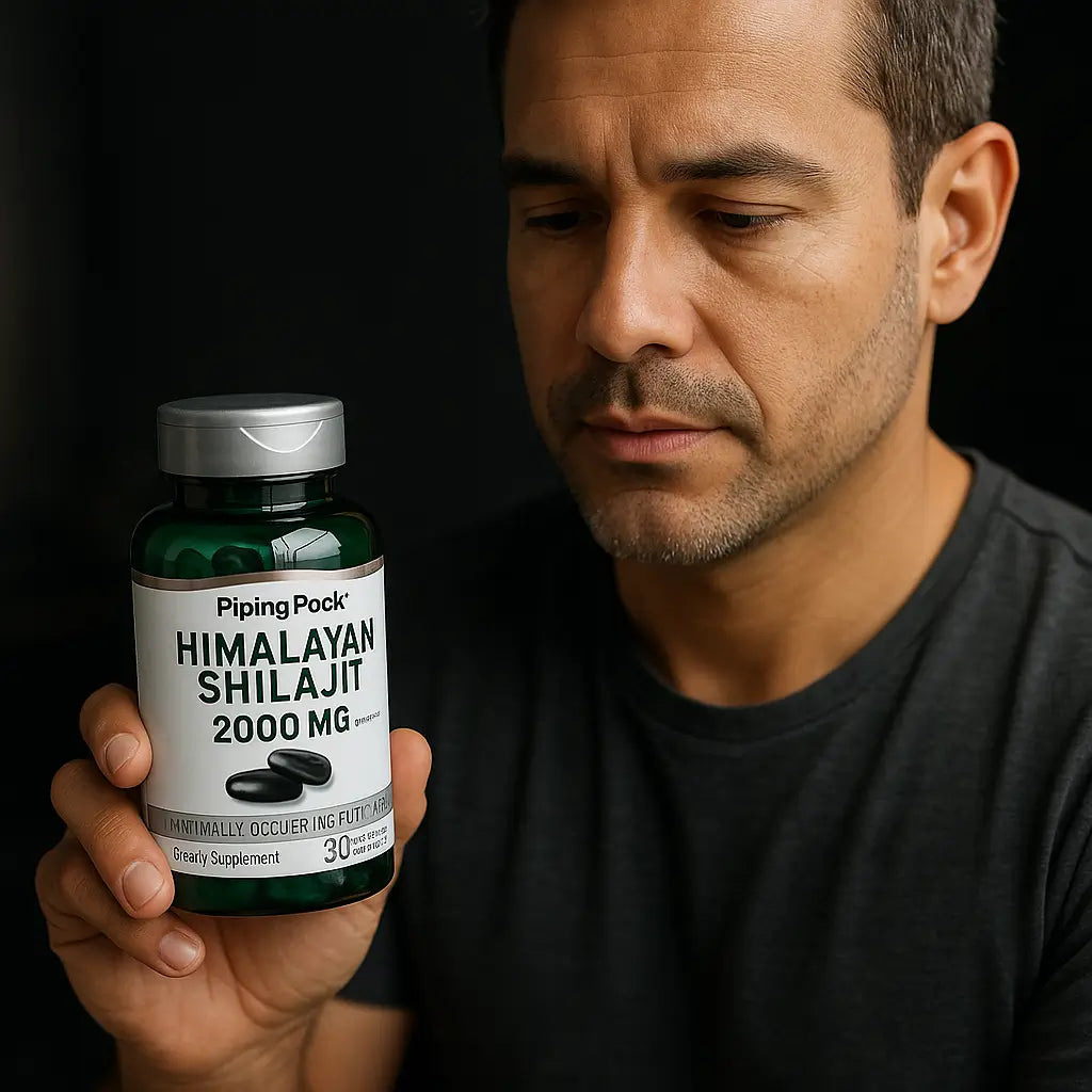 Shilajit del Himalaya Piping Rock 2000MG 90 Capsulas