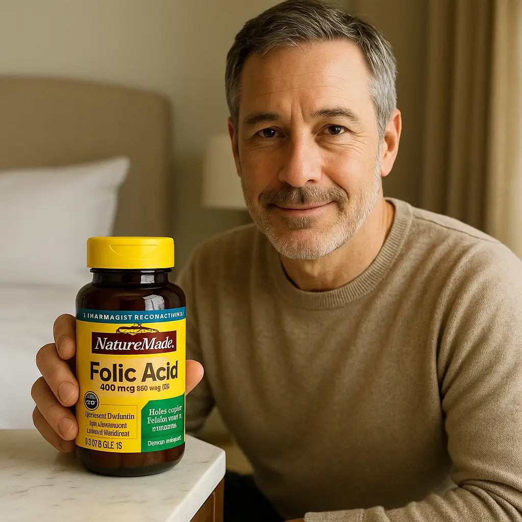 Ácido Fólico Nature Made 400 MCG 250 Tabletas