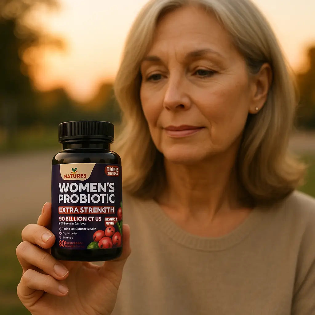 Probióticos Para Mujer Natures Nutrition 90mil Millones 60 Caps