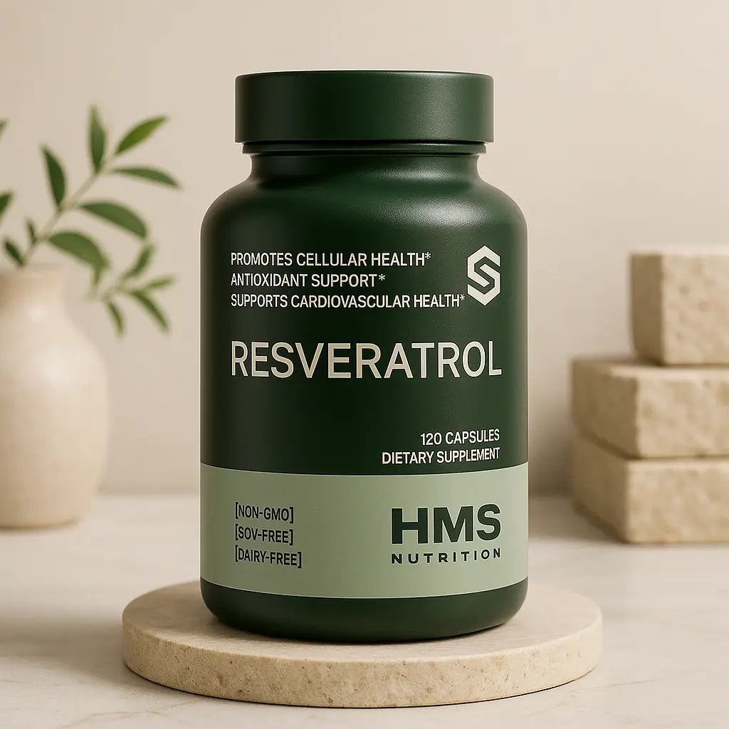 Resveratrol HMS Nutrition 1400 MG 120 Capsulas