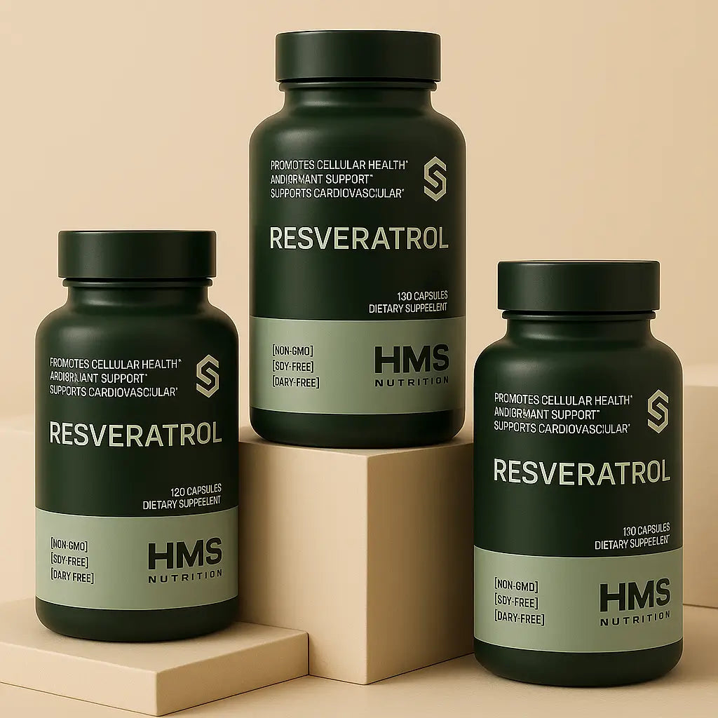 Resveratrol HMS Nutrition 1400 MG 120 Capsulas
