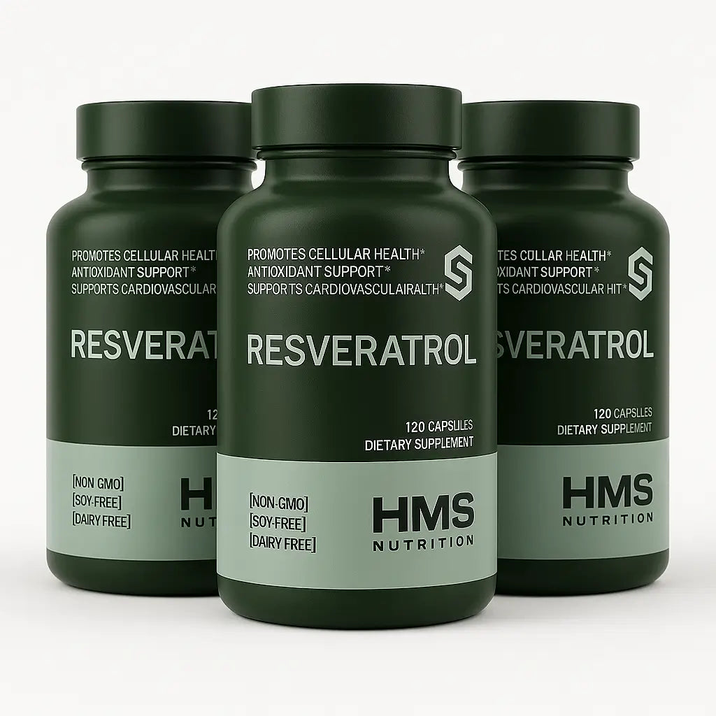 Resveratrol HMS Nutrition 1400 MG 120 Capsulas