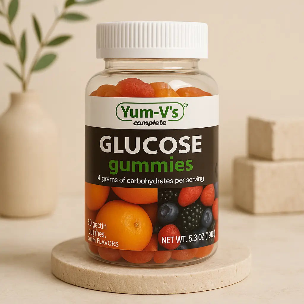 Yum Vs Gomitas de Glucosa Naranja y Frambuesa 60 Unidades