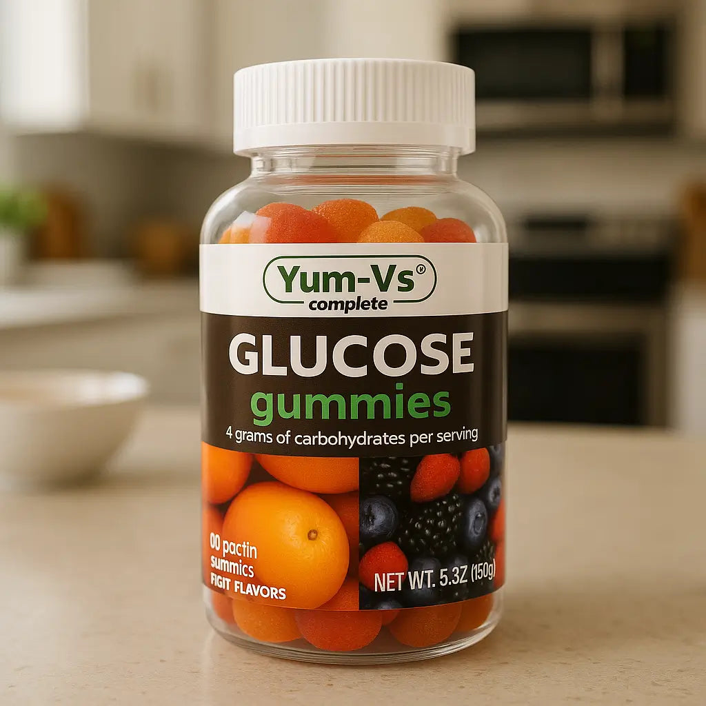 Yum Vs Gomitas de Glucosa Naranja y Frambuesa 60 Unidades