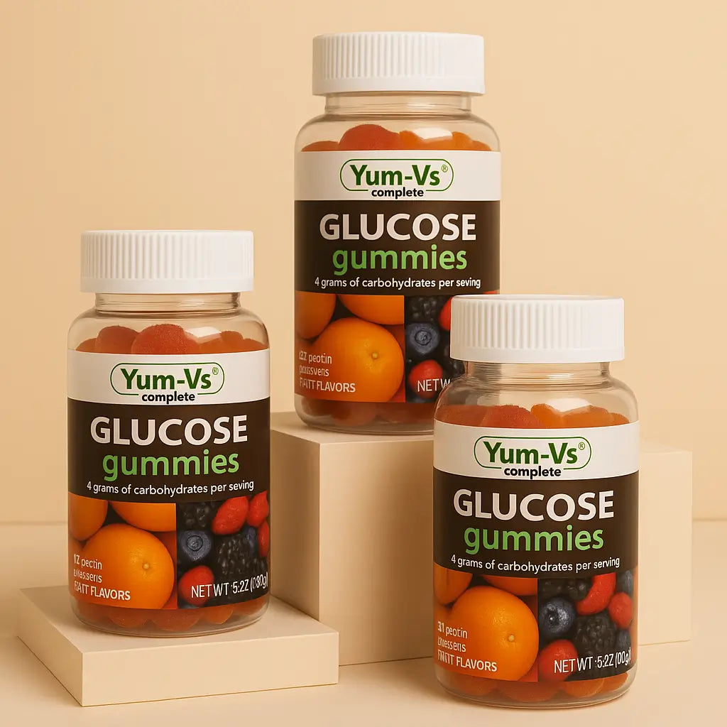 Yum Vs Gomitas de Glucosa Naranja y Frambuesa 60 Unidades