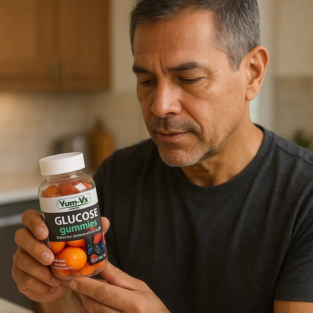 Yum Vs Gomitas de Glucosa Naranja y Frambuesa 60 Unidades