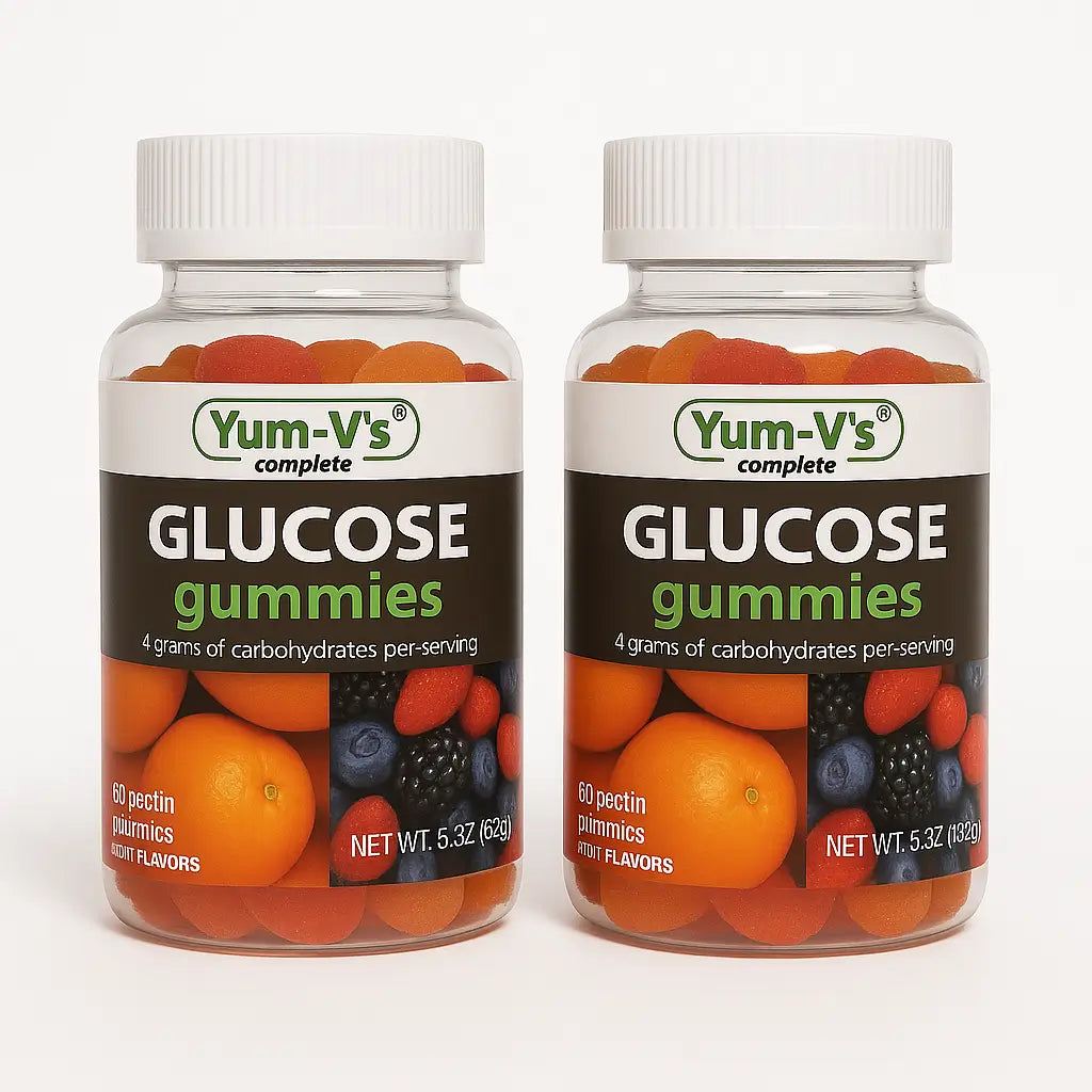 Yum Vs Gomitas de Glucosa Naranja y Frambuesa 60 Unidades
