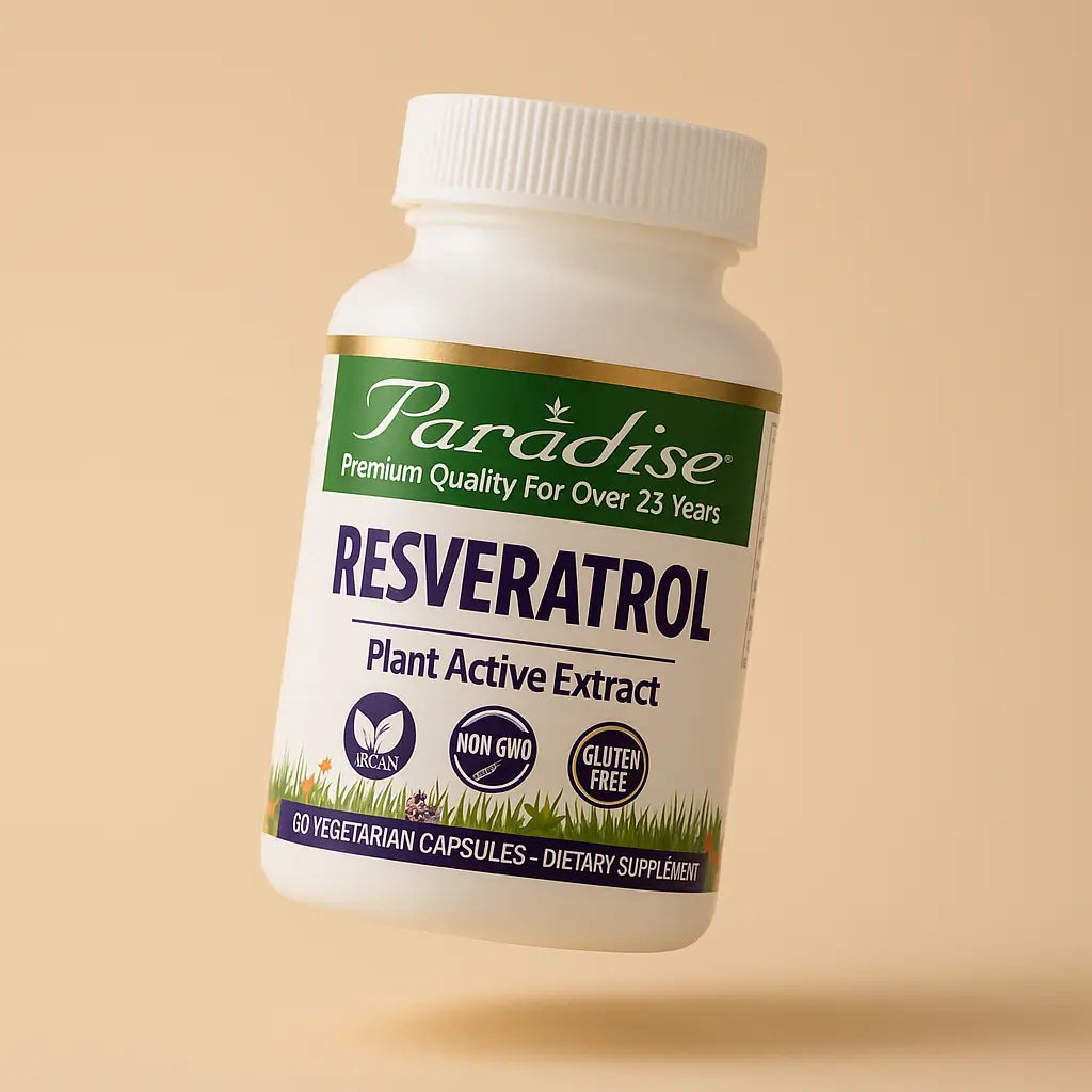 Resveratrol Paradise 100MG 60 Capsulas Vegetales