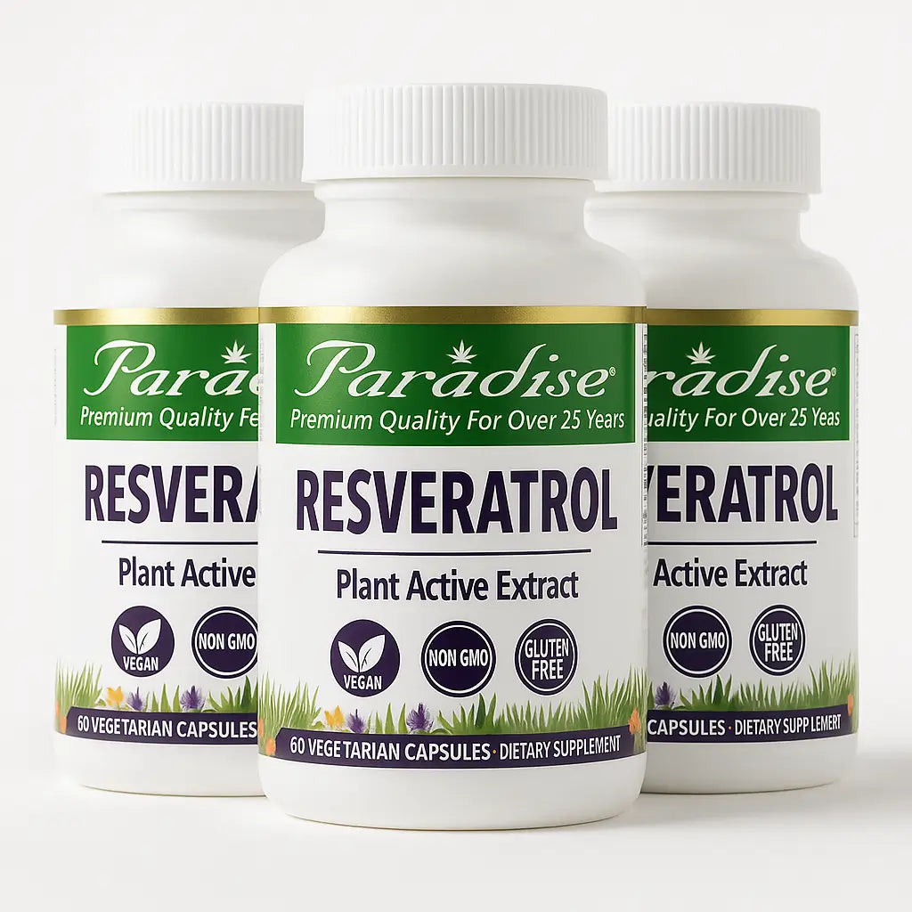 Resveratrol Paradise 100MG 60 Capsulas Vegetales