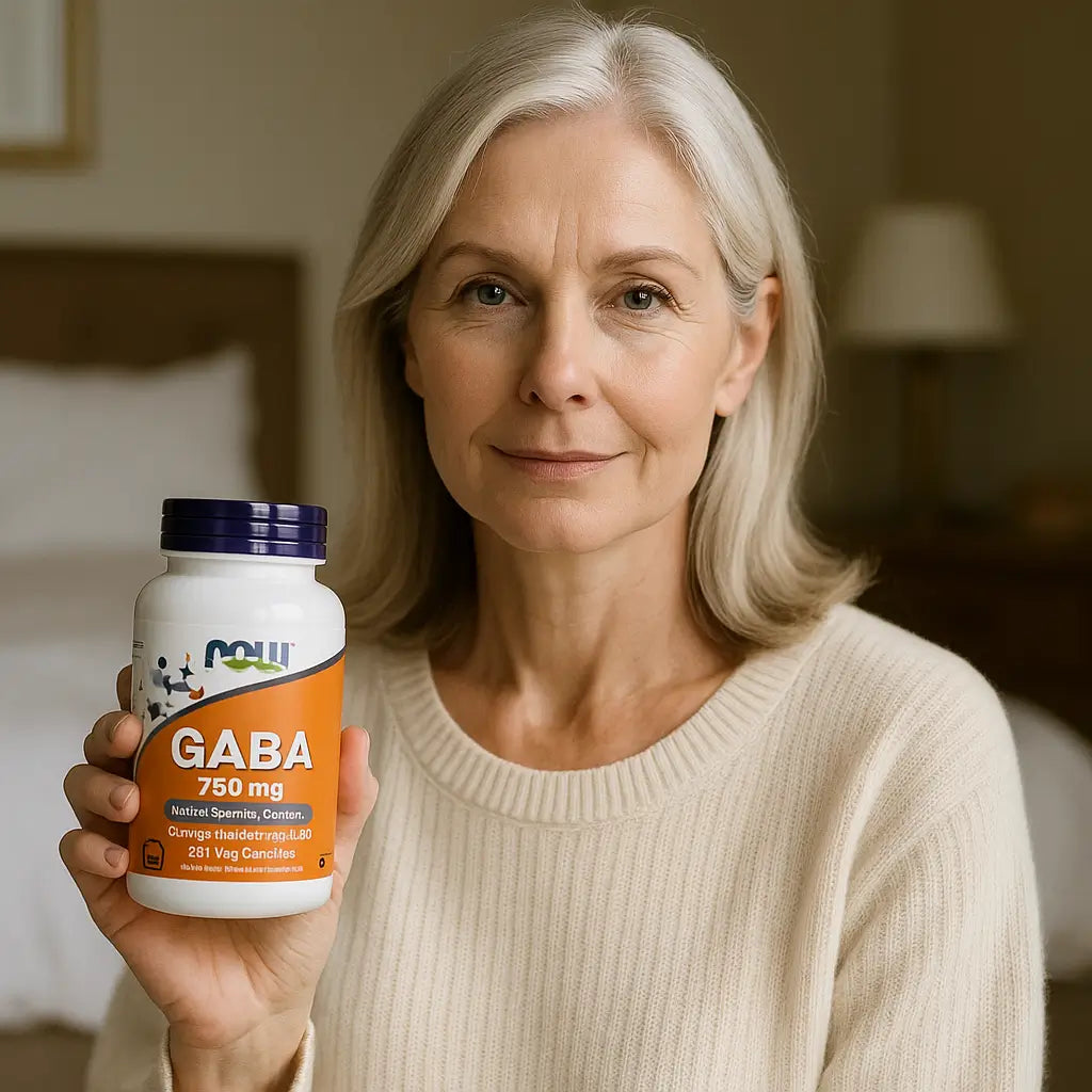 Gaba Ácido Aminobutírico Now 750Mg 200 Capsulas Vegetales