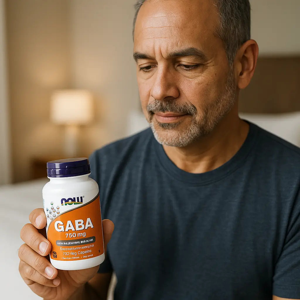 Gaba Ácido Aminobutírico Now 750Mg 200 Capsulas Vegetales