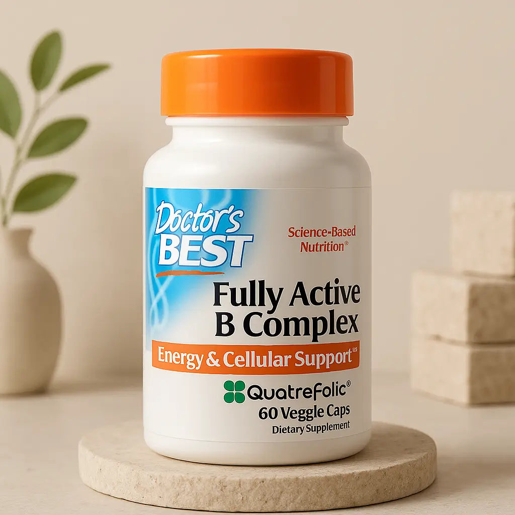 Complejo B Doctor’s Best 60 Capsulas Vegetales