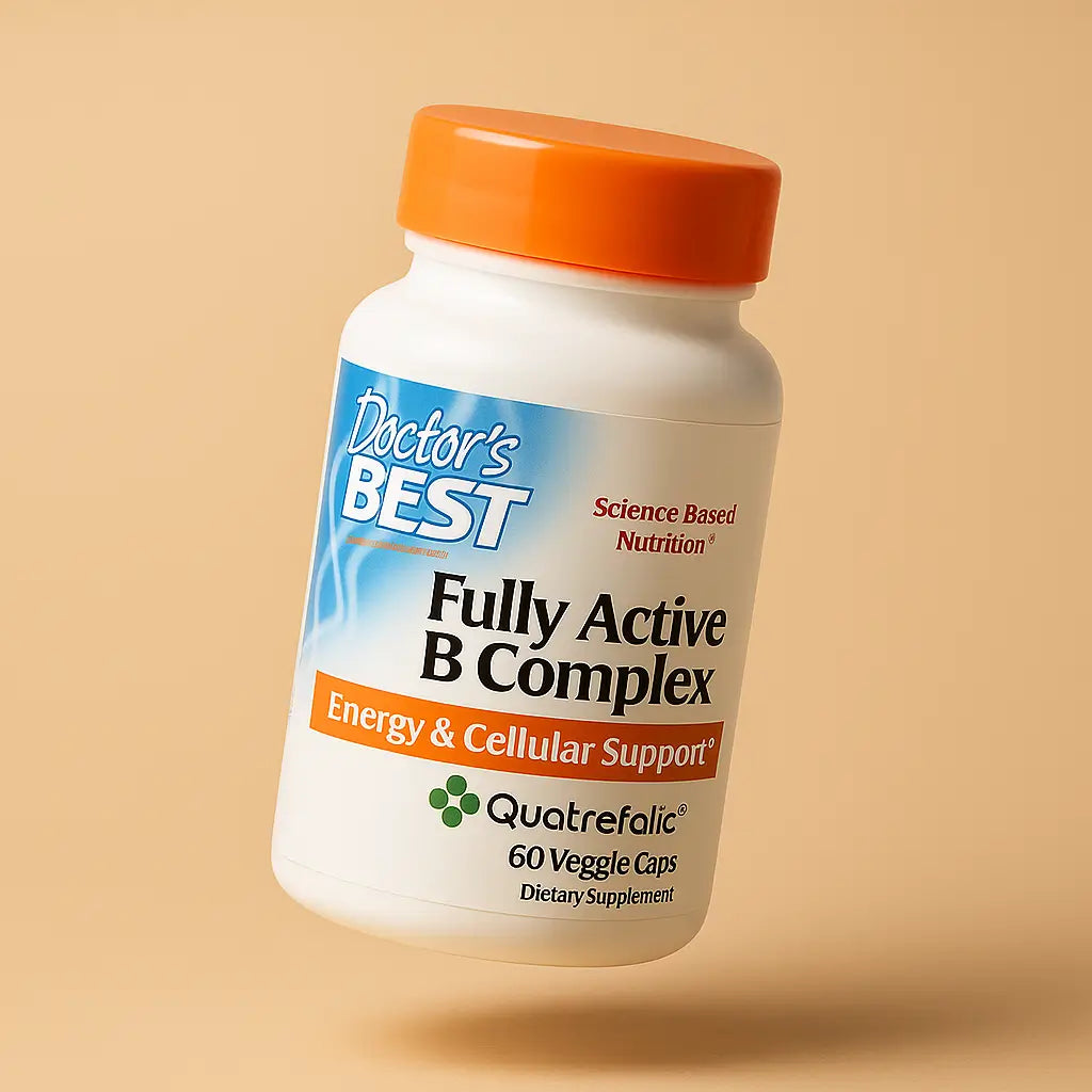 Complejo B Doctor’s Best 60 Capsulas Vegetales
