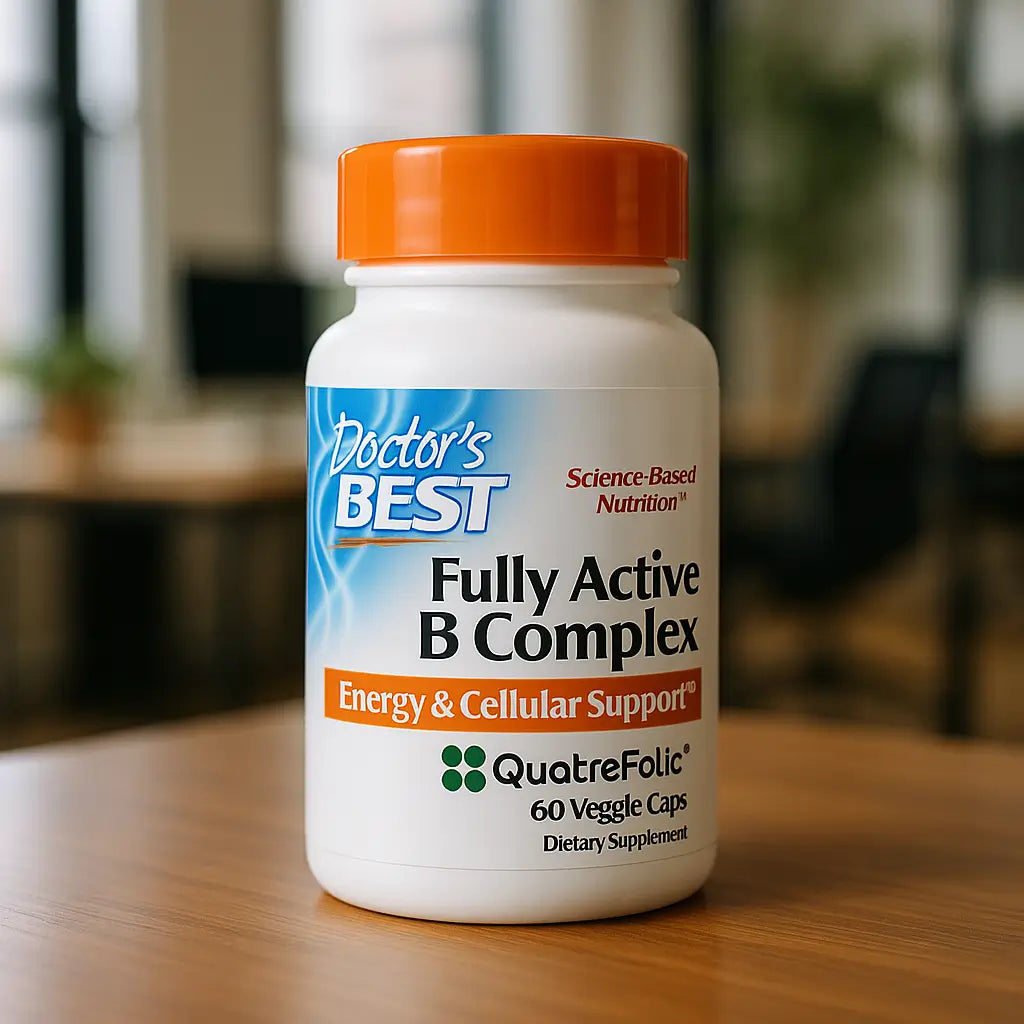 Complejo B Doctor’s Best 60 Capsulas Vegetales