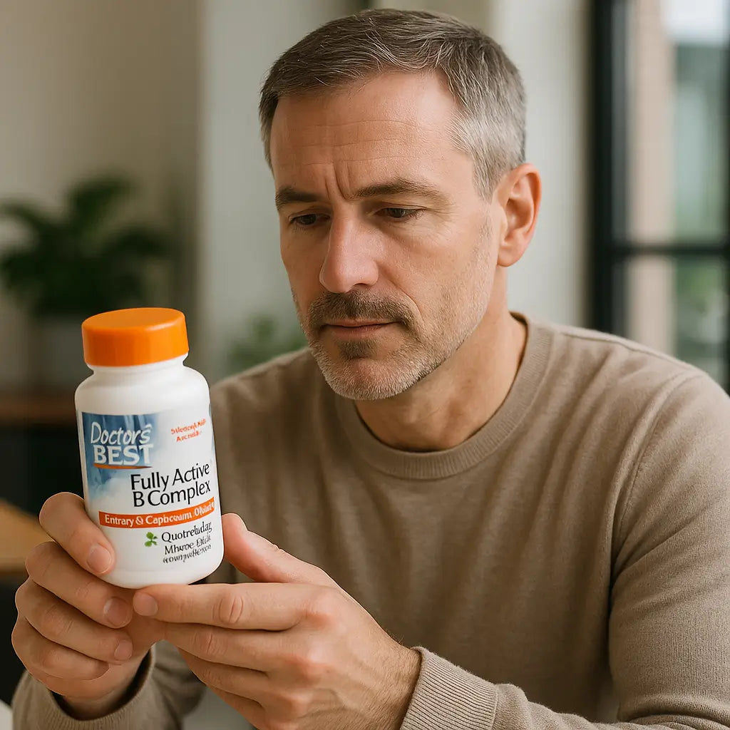 Complejo B Doctor’s Best 60 Capsulas Vegetales