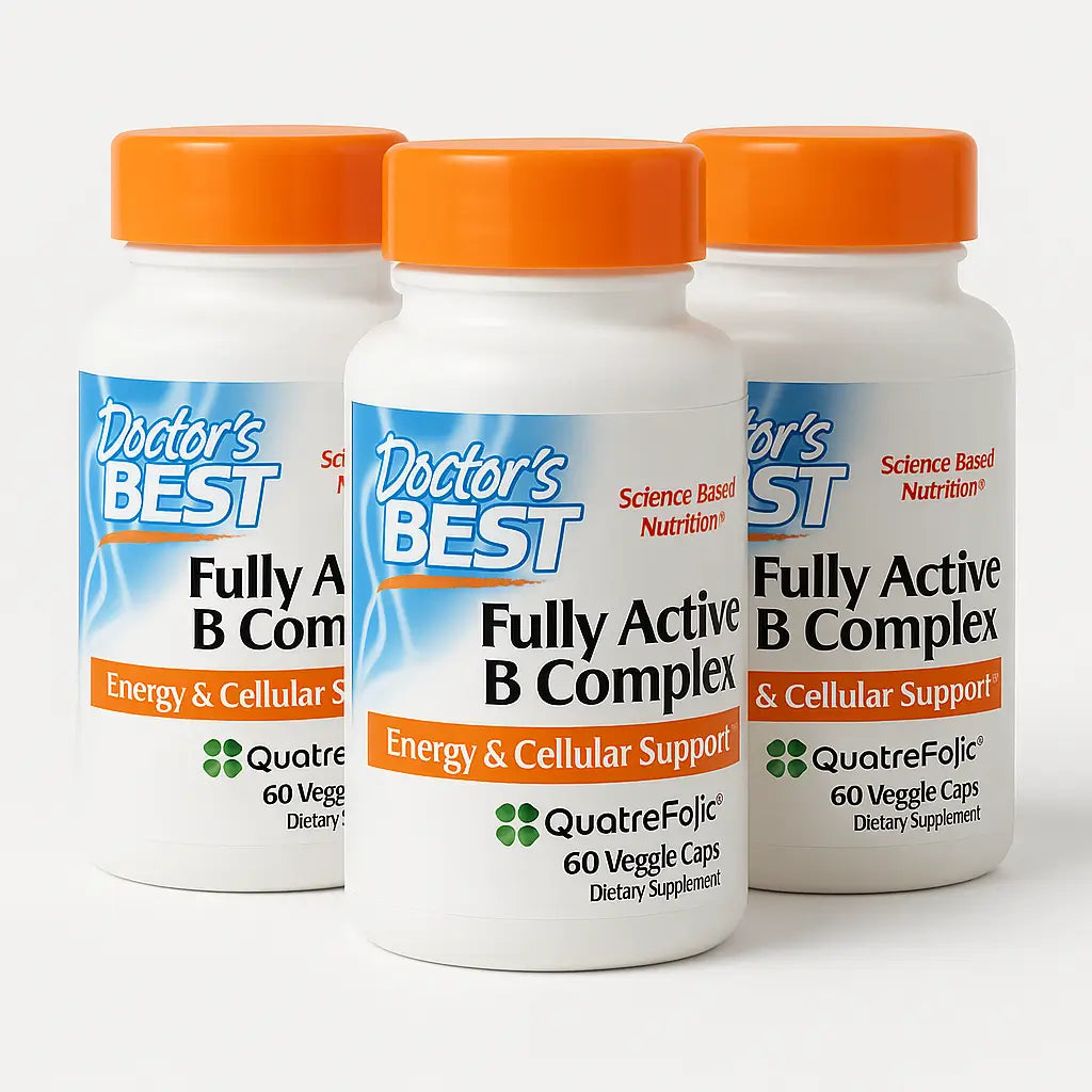 Complejo B Doctor’s Best 60 Capsulas Vegetales