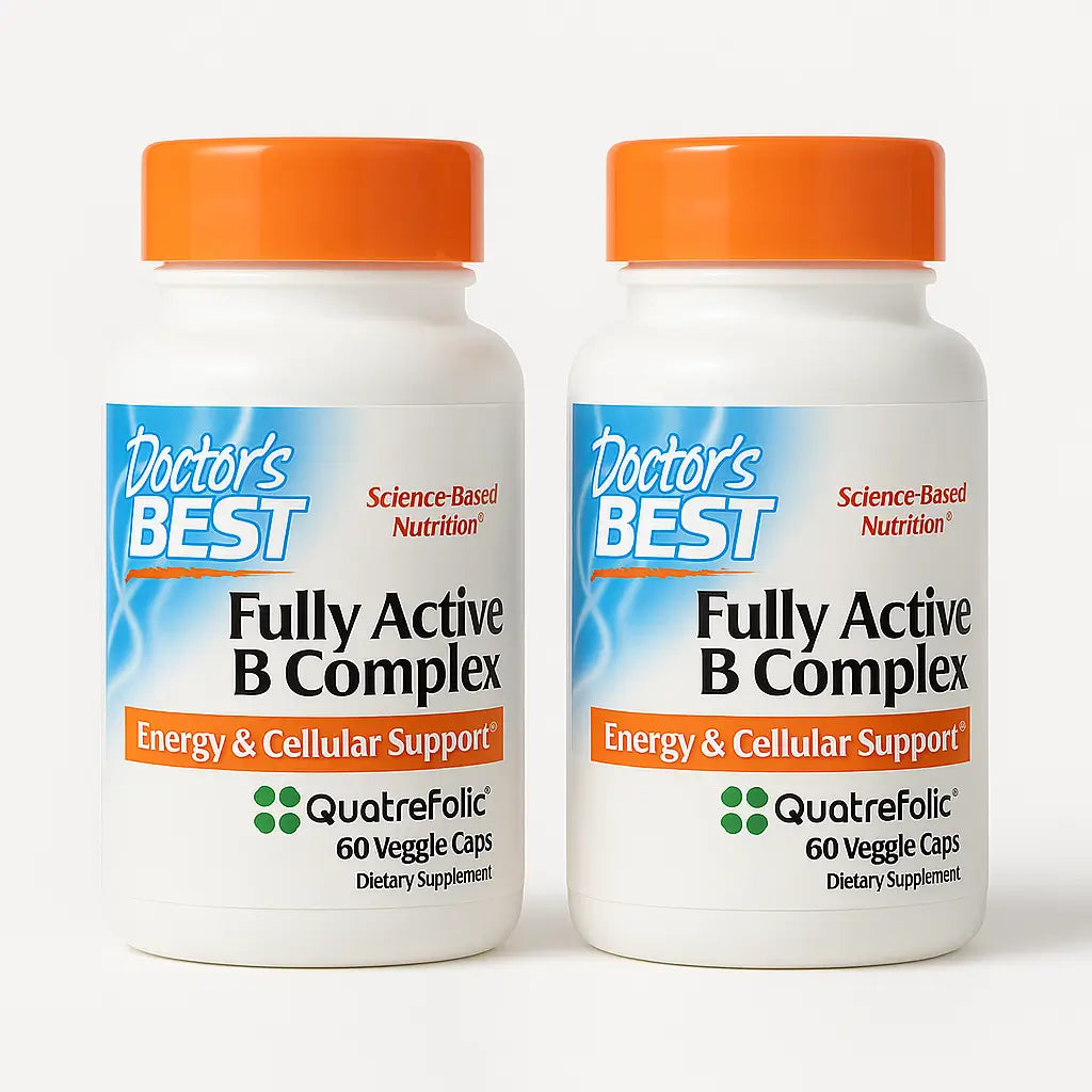 Complejo B Doctor’s Best 60 Capsulas Vegetales