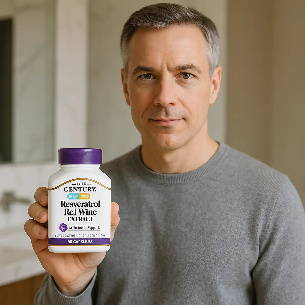 Resveratrol 21st Century 200MG 90 Capsulas