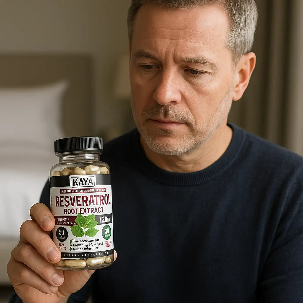 Resveratrol Kaya 1200MG 60 Capsulas Vegetales