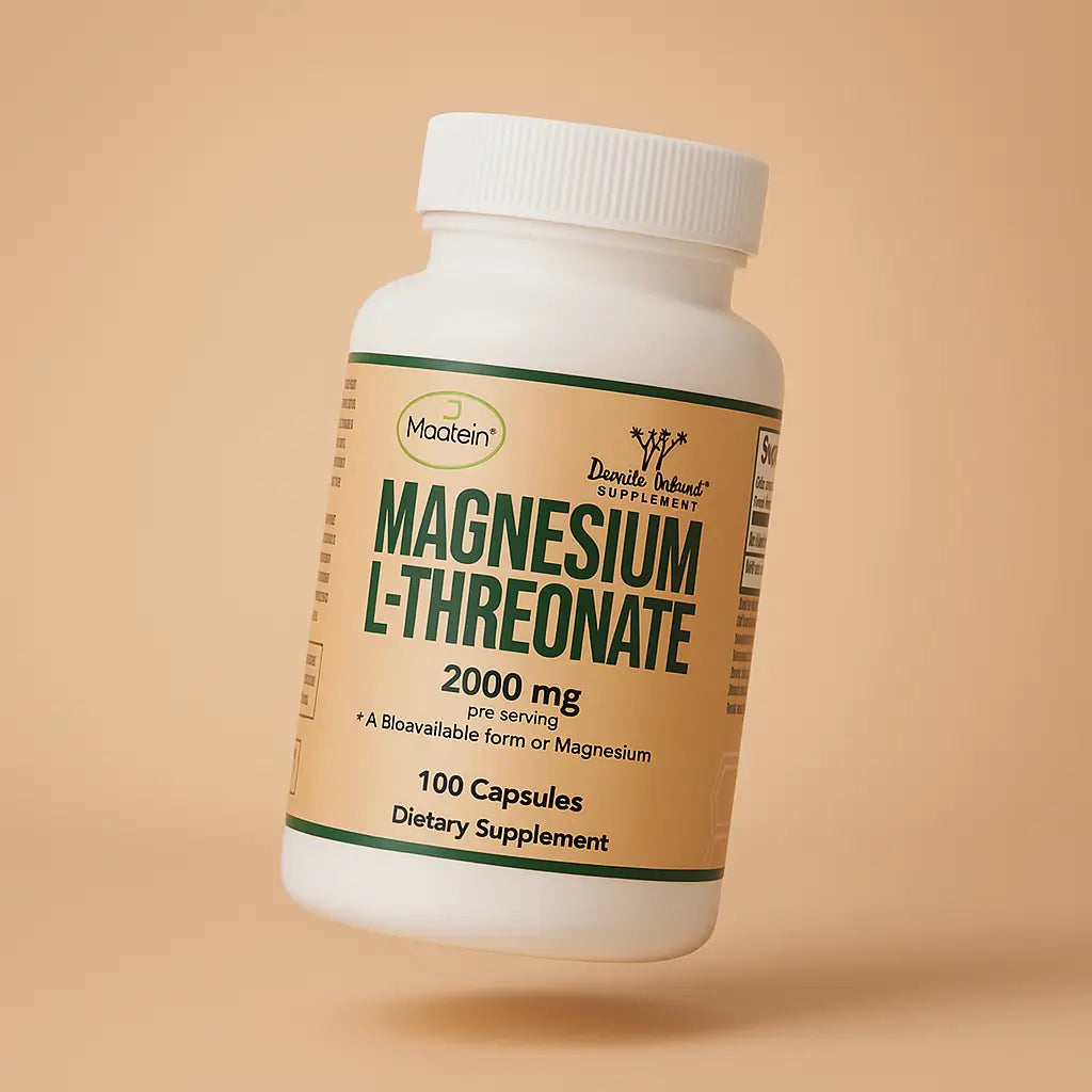 L-treonato De Magnesio Magtein Natural 2000 mg x 100 caps