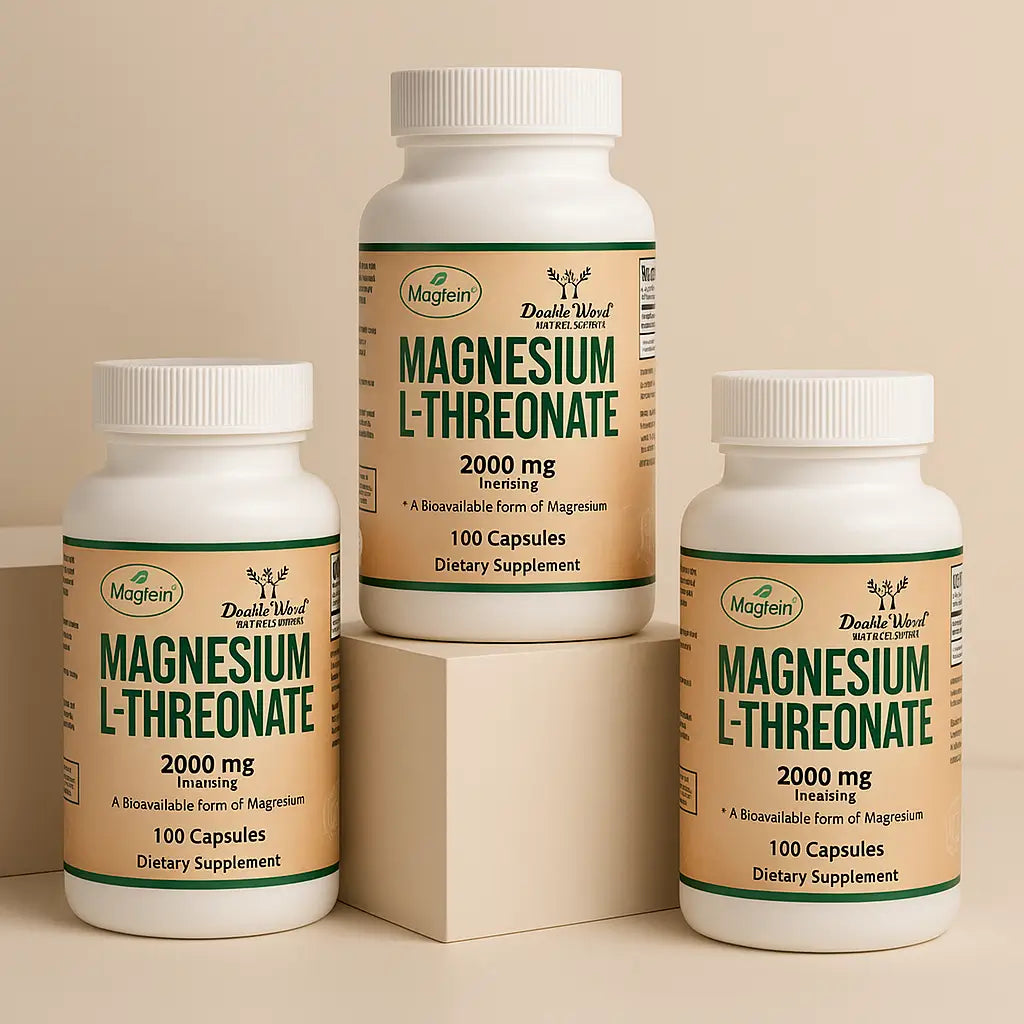 L-treonato De Magnesio Magtein Natural 2000 mg x 100 caps