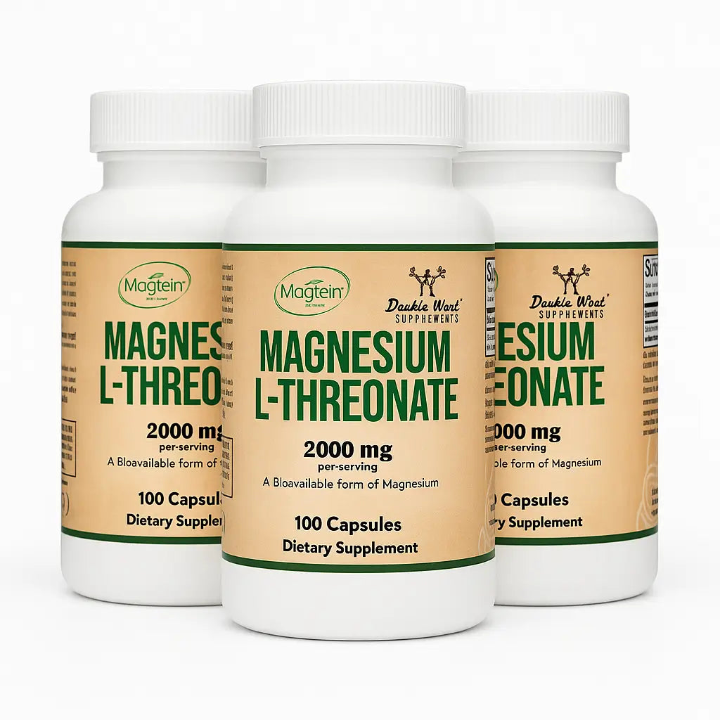 L-treonato De Magnesio Magtein Natural 2000 mg x 100 caps
