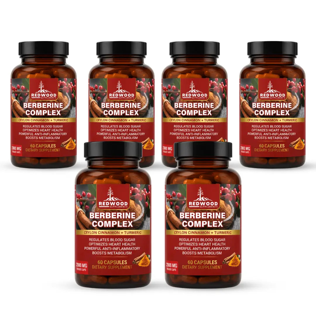 Berberina Complex Redwood 60 capsulas x 2 frascos