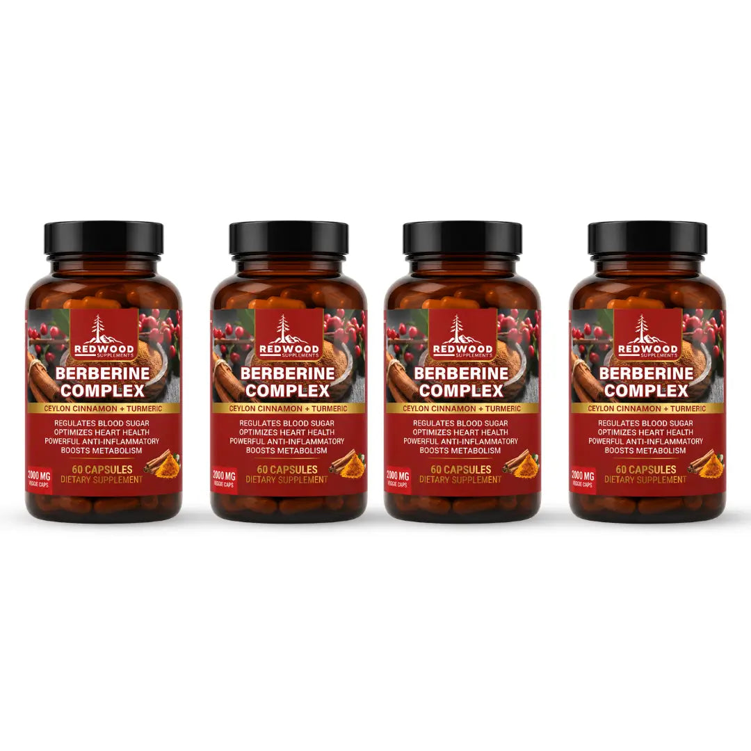 Berberina Complex Redwood 60 capsulas x 2 frascos