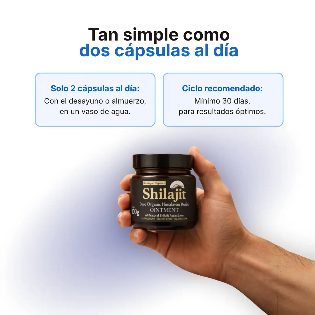 Shilajit Importado Del Himalaya 100Gr