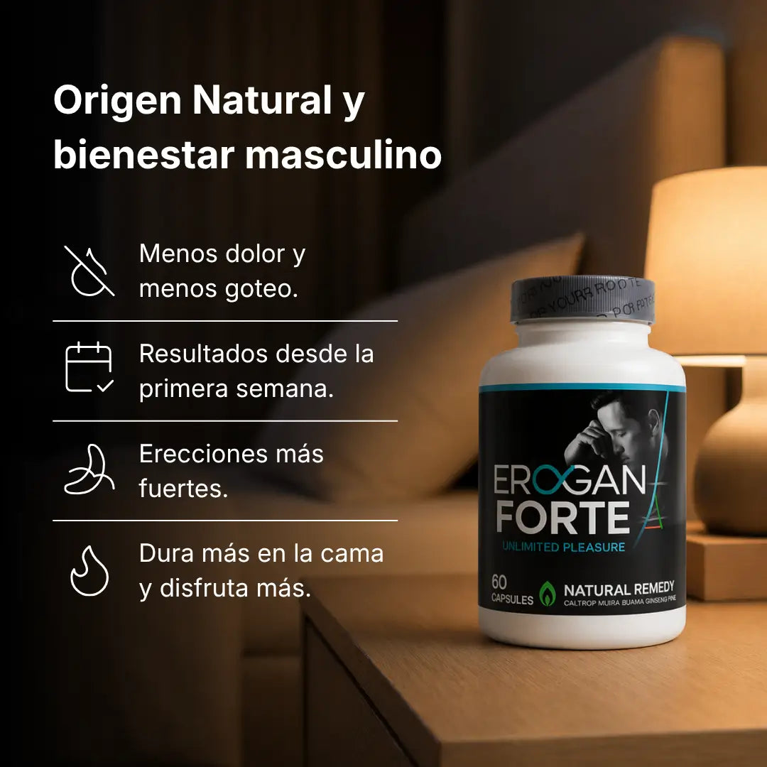 Erogan Forte 100% Original Americano