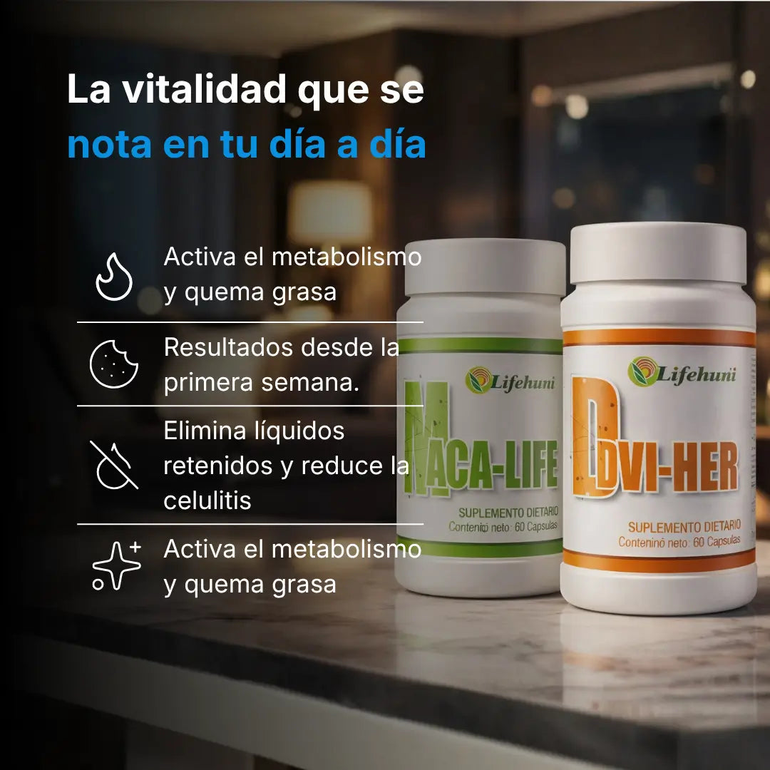 Combo Maca Life + Divi Her