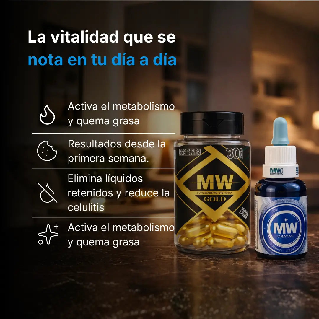 Combo Quemador Mw Gold + Drenador Mw
