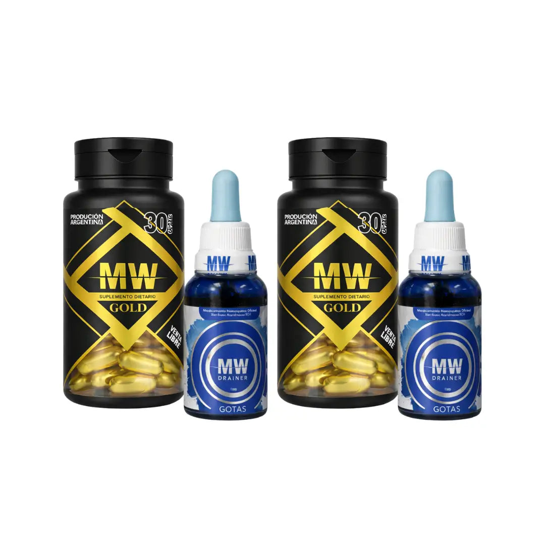 Combo Quemador Mw Gold + Drenador Mw