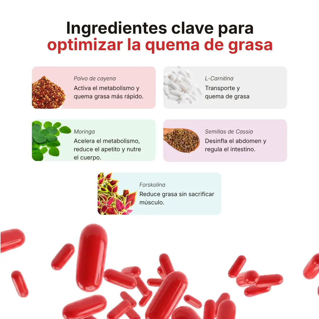 Combo Quemador de Grasa G180 PLUS + Detox XS en Polvo
