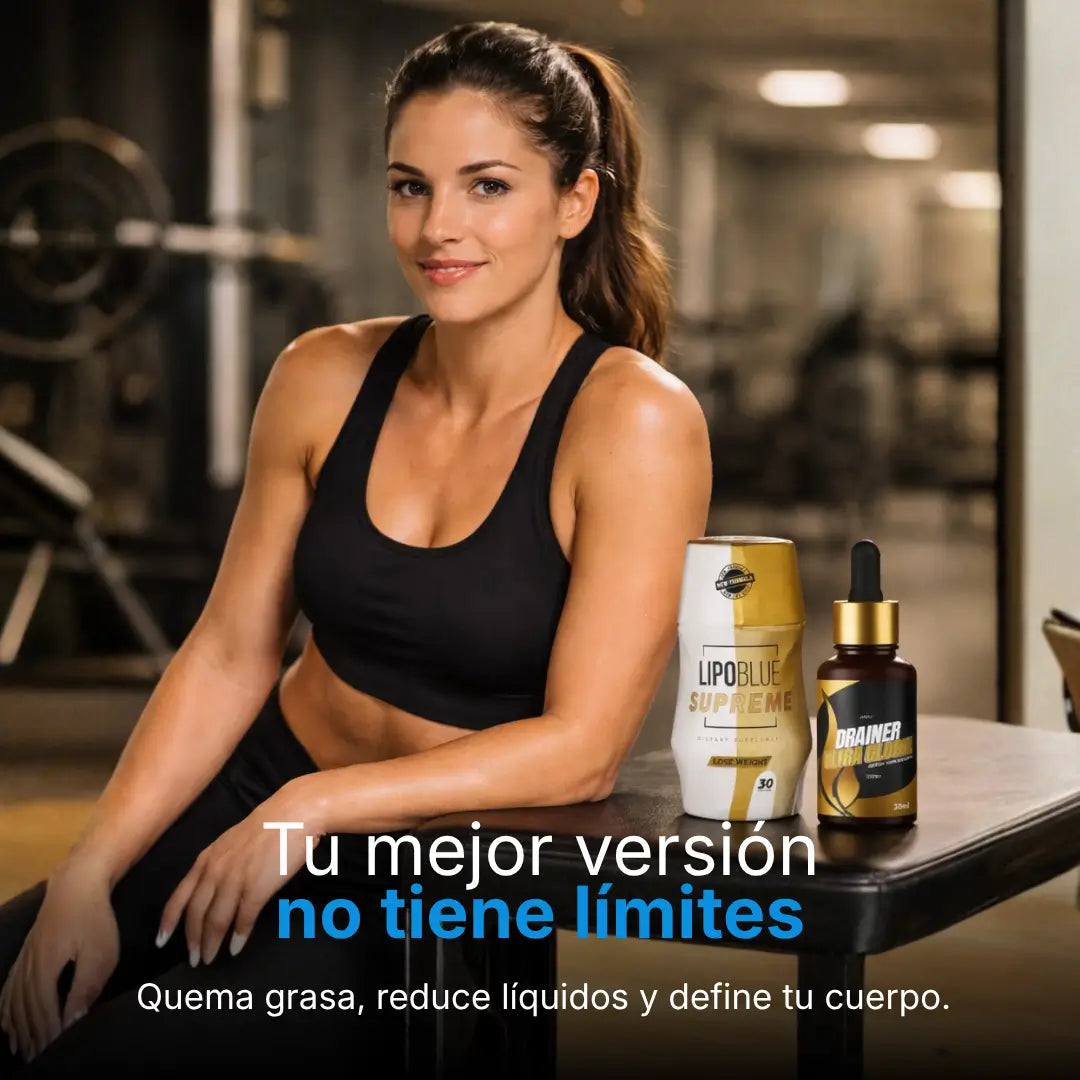 Quemador Lipoblue supreme + Drainer ultra global